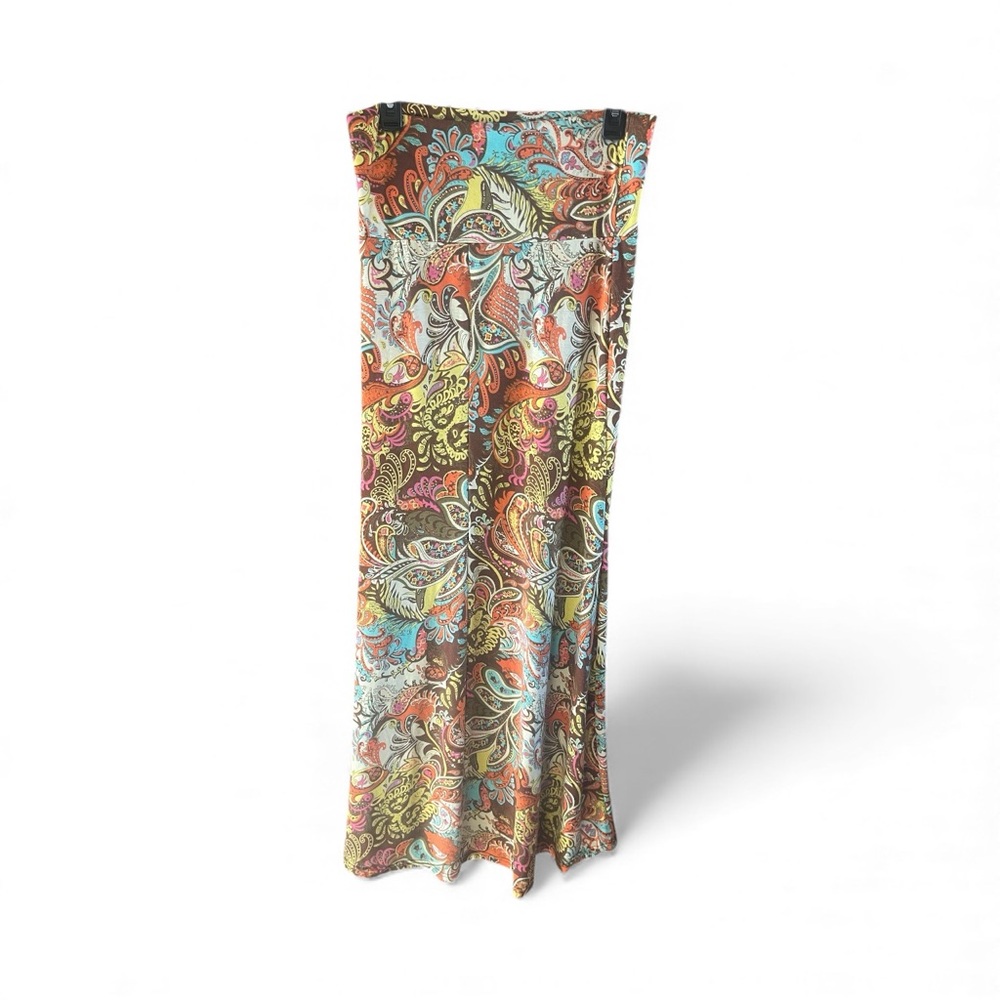 Sho‎ Sho Paisley Floral Maxi Skirt NWT